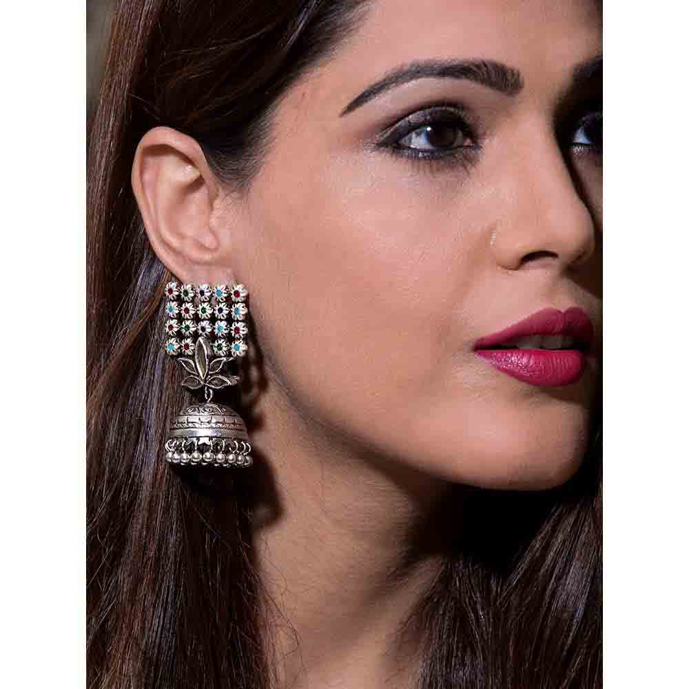 Tanvi Garg Fleur Imperial Jhumki