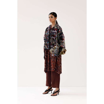 YAVI Ivy Ethnic Jacket - Multi-Color