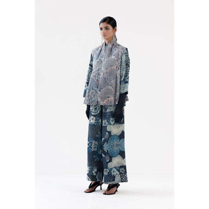 YAVI Kate Ethnic Jacket - Grey