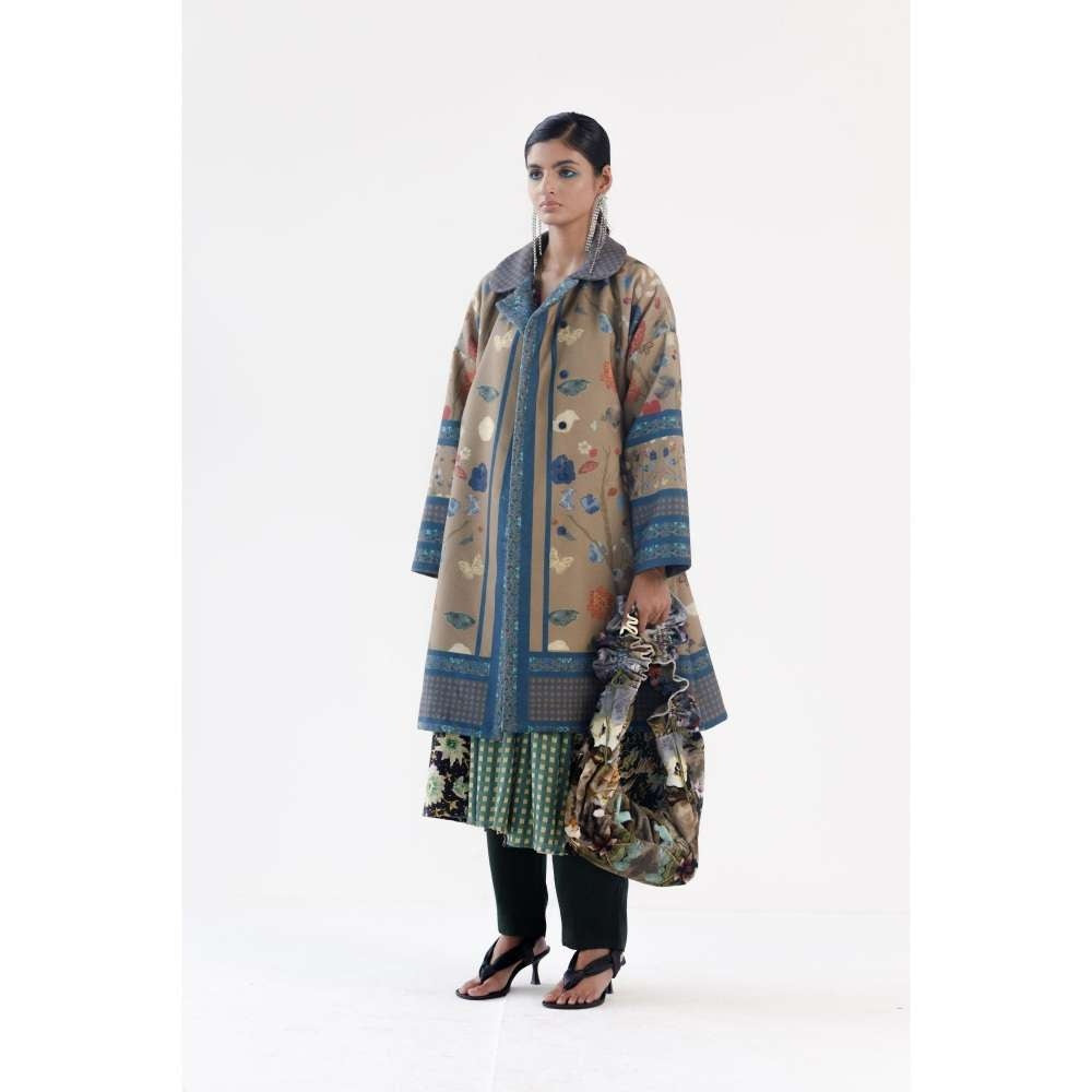 YAVI Katie Ethnic Jacket - Brown