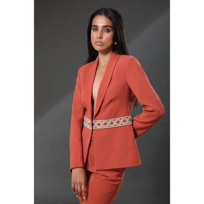 Zeefaa Crease Resistant Italian Moss Trousers